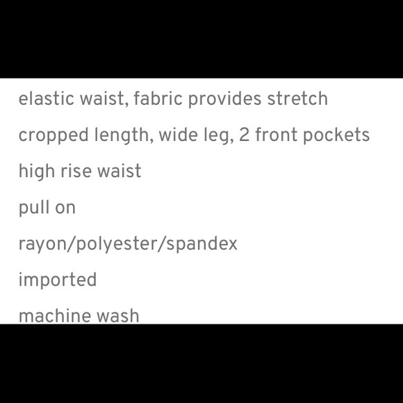 Betsey Johnson wide leg performance - Picture 2 of 3